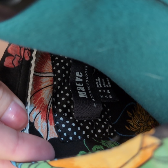 Anthropologie Maeve Bloedel Floral Dress NWOT size 4 - Picture 6 of 6